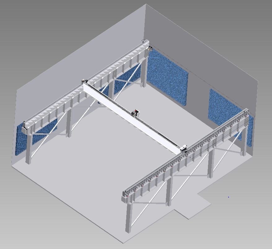Large Horizontal Planar Scanner System